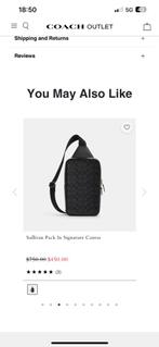 Coach sullivan pack, Vêtements | Hommes, Vêtements Homme Autre, Enlèvement ou Envoi, Neuf, Coach