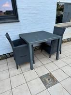 Tuintafel 2 personen, Gebruikt, Aluminium, Tuinset, Eettafel