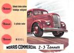 MORRIS 2-3 TONNES, 1956, Livres, Autos | Brochures & Magazines, Enlèvement ou Envoi, Comme neuf