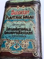 Zeer oud klein cacaodoosje Blookers plantage cacao, Verzamelen, Blikken, Ophalen of Verzenden, Gebruikt, Overige