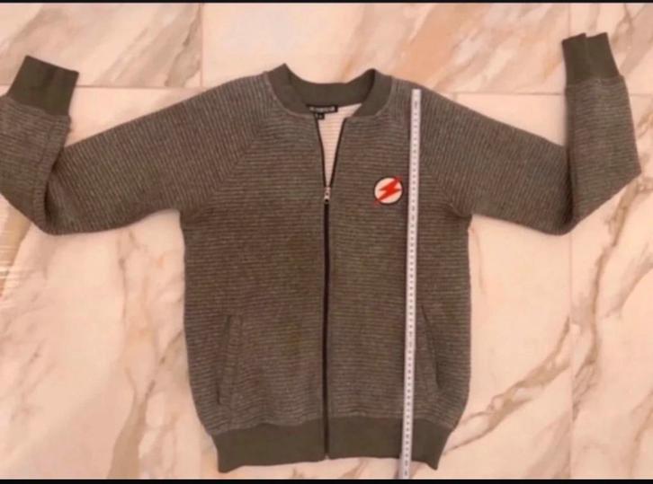 Teui met rits maat 158, Kinderen en Baby's, Kinderkleding | Maat 158, Zo goed als nieuw, Jongen, Trui of Vest, Ophalen of Verzenden