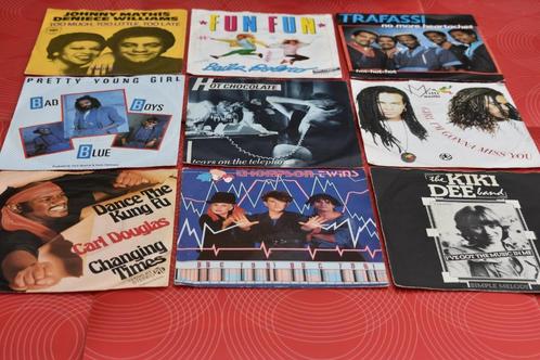 retro vinyllijsten met 45t's van A tot Z,, Cd's en Dvd's, Vinyl | Hiphop en Rap, Zo goed als nieuw, Voor 1985, Overige formaten