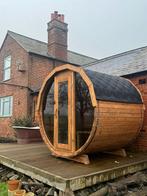 2M Barrel Sauna Gratis Levering en Plaatsing, Sport en Fitness, Sauna, Ophalen of Verzenden, Nieuw