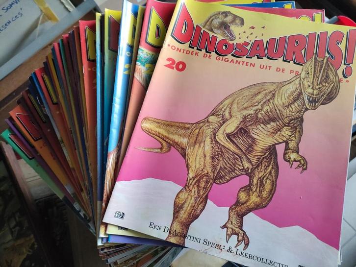 Verzameling Dinosaurus magazines, Verzamelen, Tijdschriften, Kranten en Knipsels, Ophalen of Verzenden