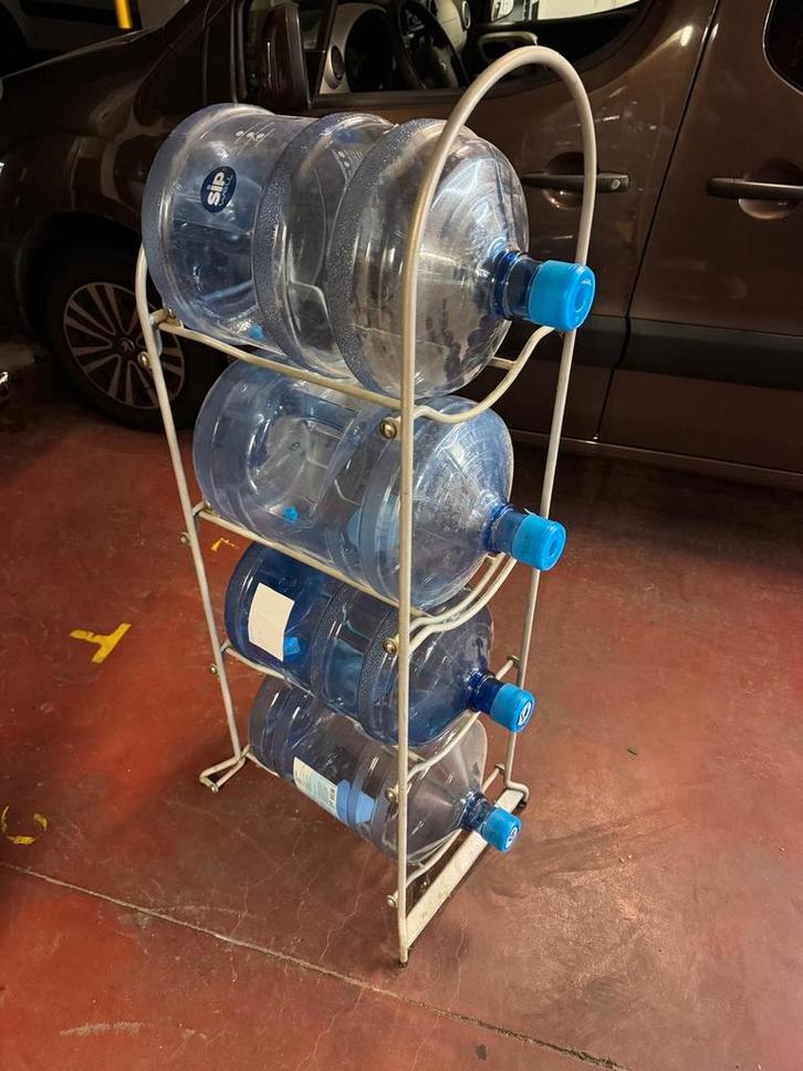 Flessenhouder met 4 bidons, Maison & Meubles, Accessoires pour la Maison | Étagères, Comme neuf, Enlèvement