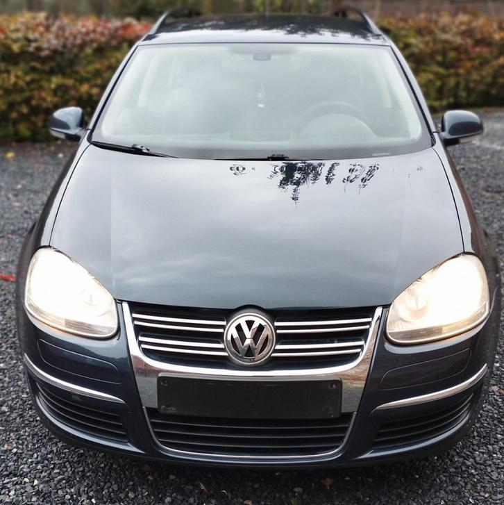 Golf, Auto's, Volkswagen, Particulier, Golf, Diesel, Euro 4, Break, 5 deurs, Handgeschakeld, Blauw, Blauw, Stof, Voorwielaandrijving