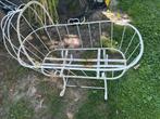 Brocante oude wieg/ bloembak, Ophalen, Tuin, Gebruikt, Metaal