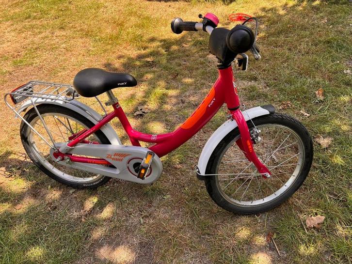 Puky kinderfiets rood 16 inch 4-6 jaar, Fietsen en Brommers, Fietsen | Kinderfietsjes, Gebruikt, 16 tot 20 inch, Zijwieltjes, Ophalen