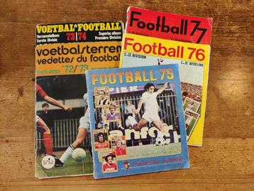 5 vintage verzamelalbums voetbal panini disponible aux enchères