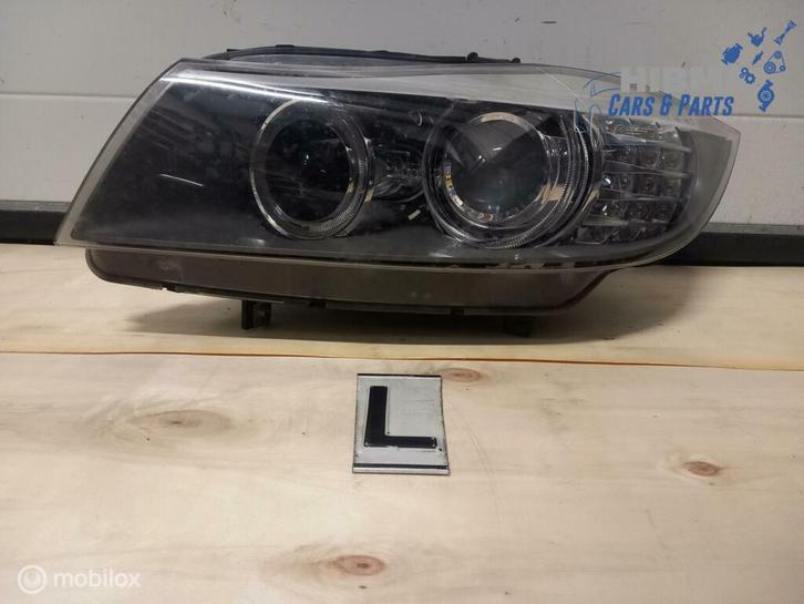 BMW 3-serie Touring E91 Koplamp Links Xenon Compleet 07 - 12, Auto-onderdelen, Verlichting, BMW, Gebruikt, Ophalen of Verzenden