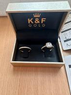 Gouden ringenset, Handtassen en Accessoires, Ringen, Ophalen, Goud, Goud, Kleiner dan 17