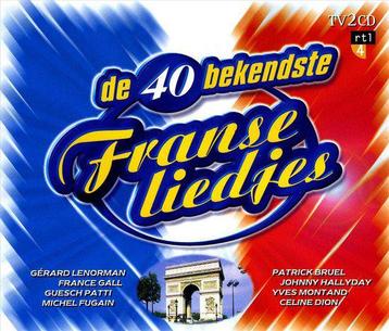De 40 Bekendste Franse Liedjes (2CD) beschikbaar voor biedingen