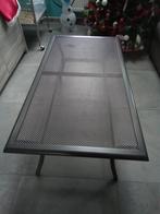 Table basse en métal traitée pour l extérieure ou véranda, Jardin & Terrasse, Enlèvement, Comme neuf, Métal