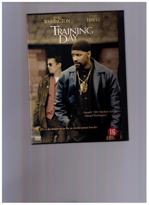 DVD Training Day - Met Dezel Washington, Oscar-acteur 2001, Cd's en Dvd's, Dvd's | Actie, Gebruikt, Actie, Vanaf 16 jaar, Verzenden