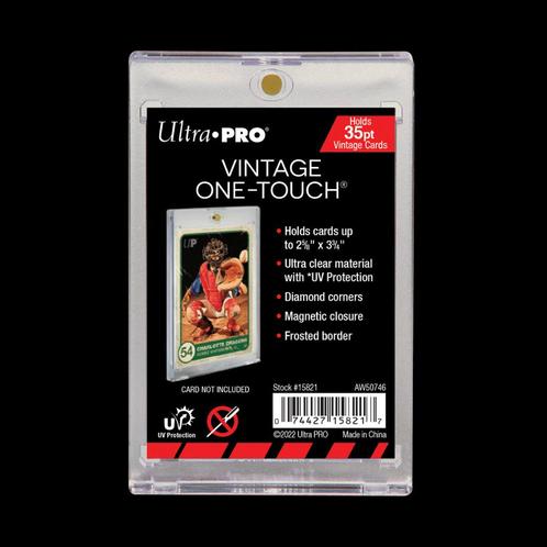 35Pt Vintage Kaart UV One-Touch Magnetische Houder, Hobby en Vrije tijd, Verzamelkaartspellen | Pokémon, Gebruikt, Verzenden