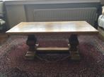 Vintage massieve houten salontafel, Antiek en Kunst, Ophalen