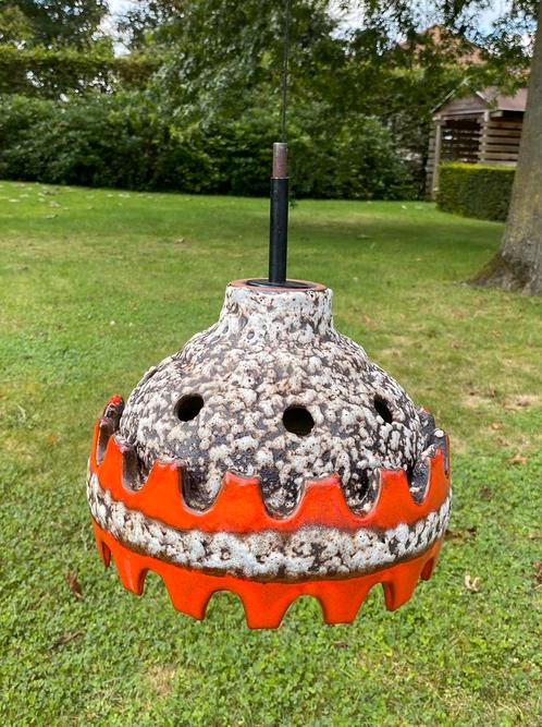 Vintage keramiek lava hanglamp, Huis en Inrichting, Lampen | Hanglampen, Ophalen
