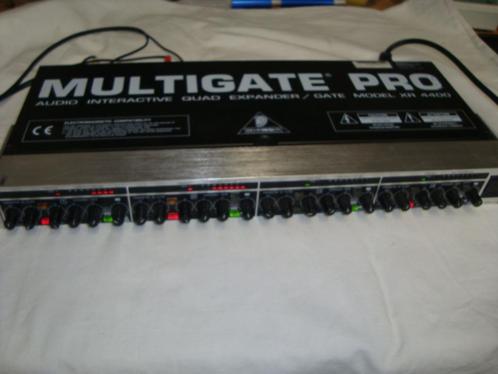 Utilisé : Behringer Multigate Pro XR4400, 20230233, Musique & Instruments, Instruments | Accessoires, Utilisé, Enlèvement ou Envoi