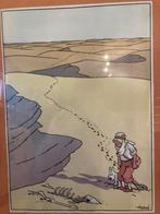 Cadre tintin assez ancien, Enlèvement