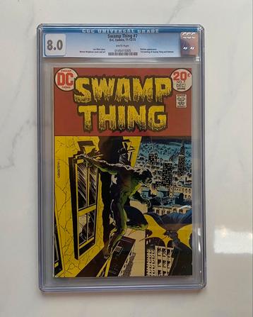 Swamp Thing #7 Silver age 1973 CGC 8.0 beschikbaar voor biedingen