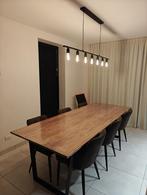 Tafel te koop met hanglamp, Ophalen, 50 tot 100 cm, Zo goed als nieuw, Vijf personen of meer
