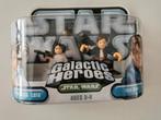 Star Wars Hasbro Galactic Heroes - Princess Leia & Han Solo, Ophalen of Verzenden, Zo goed als nieuw, Actiefiguurtje