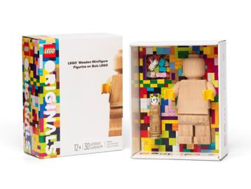 Lego 5007523 originals wooden minifigure houten minifiguur disponible aux enchères