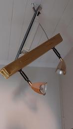 Plafond armatuur met 2 spots., Ophalen, Zo goed als nieuw