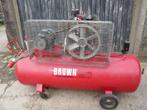 compressor, Doe-het-zelf en Bouw, Compressors, 100 liter of meer, Ophalen, Gebruikt