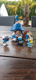 Smurfen schtroumpf filmset +huisje, Verzamelen, Smurfen, Ophalen of Verzenden, Nieuw
