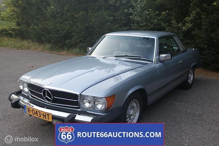Mercedes-Benz 380 SLC | 1981 | Route 66 Auctions, Auto's, Oldtimers, Bedrijf, Te koop, Mercedes-Benz, Benzine, Overige carrosserie