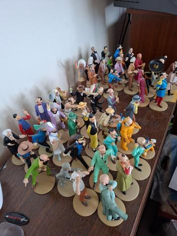40 figuren van Kuifje Hergé Moulinsart beschikbaar voor biedingen