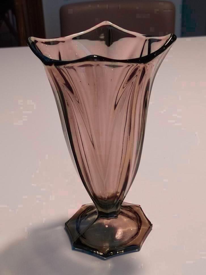 Grijsbruine art deco vaas, Antiek en Kunst, Antiek | Vazen, Ophalen of Verzenden