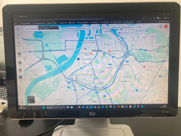 Écran d'ordinateur HP w2216, Informatique & Logiciels, Moniteurs, Comme neuf, 61 à 100 Hz, DVI, VGA, Inclinable, Autres types