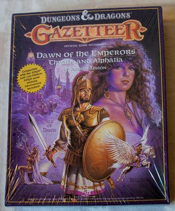 D&DGazetteer-Dawn of The Emperors, Thyatis and Alphatia 1989 beschikbaar voor biedingen