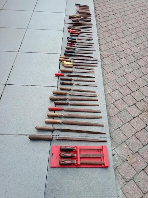 lot oude vijlen., Antiek en Kunst, Antiek | Gereedschap en Instrumenten, Ophalen