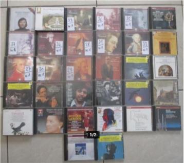 36 Originele Klassieke CD's van Mozart beschikbaar voor biedingen