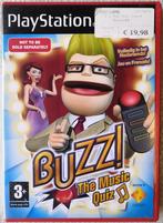 PS 2 Game 'Buzz' Muziek quiz, Ned. tot 4 spelers    Nieuw!, Comme neuf, Musique, À partir de 3 ans, Enlèvement ou Envoi