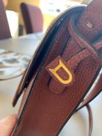 Delvaux vintage Camel handtas, Bruin, Zo goed als nieuw, Leer, Ophalen