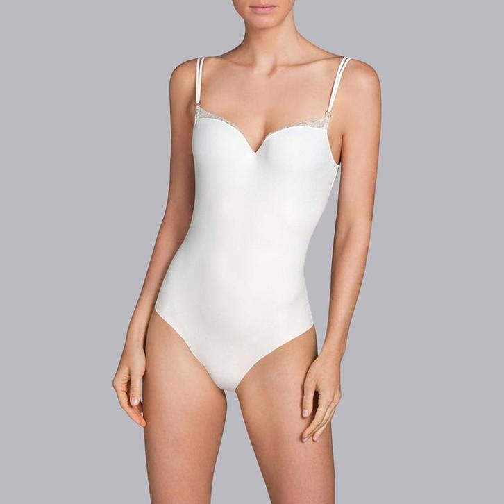 Andres Sarda body Verbier 75C, Kleding | Dames, Ondergoed en Lingerie, Body of Korset, Wit, Verzenden