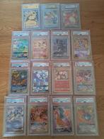 15 PSA/Becket graded pokemon kaarten, Hobby en Vrije tijd, Verzamelkaartspellen | Pokémon, Ophalen, Nieuw, Booster