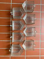 Glazen schepbokalen Poncet 8stuks, Ophalen, Gebruikt, Overige typen