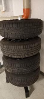 winterbanden van Peugeot 308, Auto-onderdelen, Ophalen, Gebruikt, 15 inch, Banden en Velgen