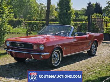 Ford Mustang Cabriolet 1966 | Route 66 Auctions beschikbaar voor biedingen