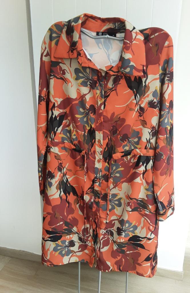 Zo goed als Nieuw: Mooi kleedje maat 40 *CTN Collection*, Kleding | Dames, Jurken, Zo goed als nieuw, Maat 38/40 (M), Overige kleuren