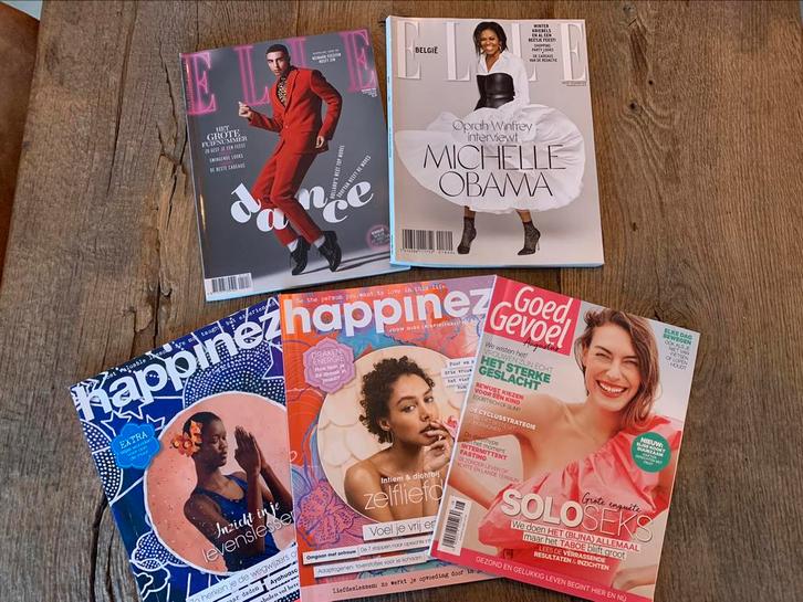5 lifestyle magazines, Boeken, Tijdschriften en Kranten, Gelezen, Ophalen of Verzenden