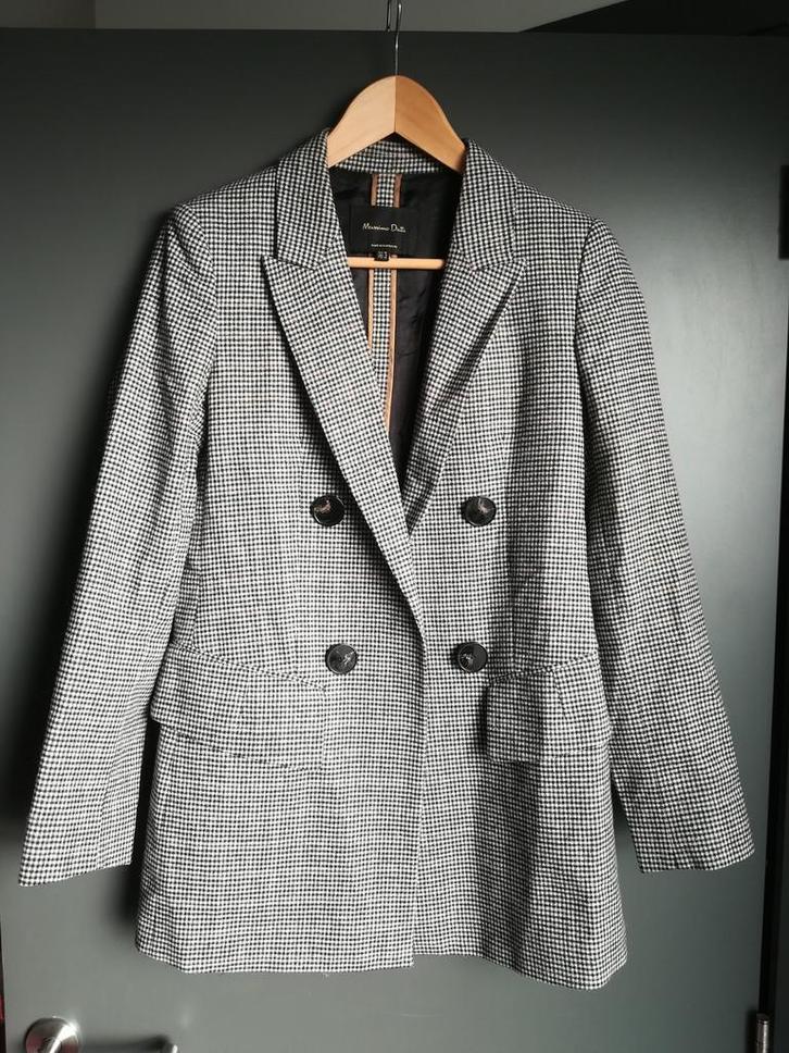 Elegante mantel van Massimo Dutti in Maat 36, Kleding | Dames, Jasjes, Kostuums en Pakken, Gedragen, Jasje, Maat 36 (S), Ophalen of Verzenden