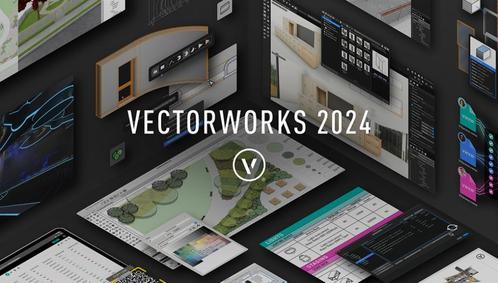 Nemetschek VectorWorks 2024, Computers en Software, Office-software, Nieuw, MacOS, Windows, Overige programma's, Ophalen