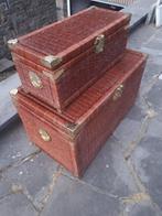3 malles en ”osier”, Ophalen