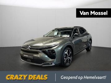 Citroen C5 X 1.2 Shine Automaat 130pk LEDER/ELEC KOFFER/NAVI, Auto's, Citroën, Stof, Gebruikt, 1199 cc, Beige